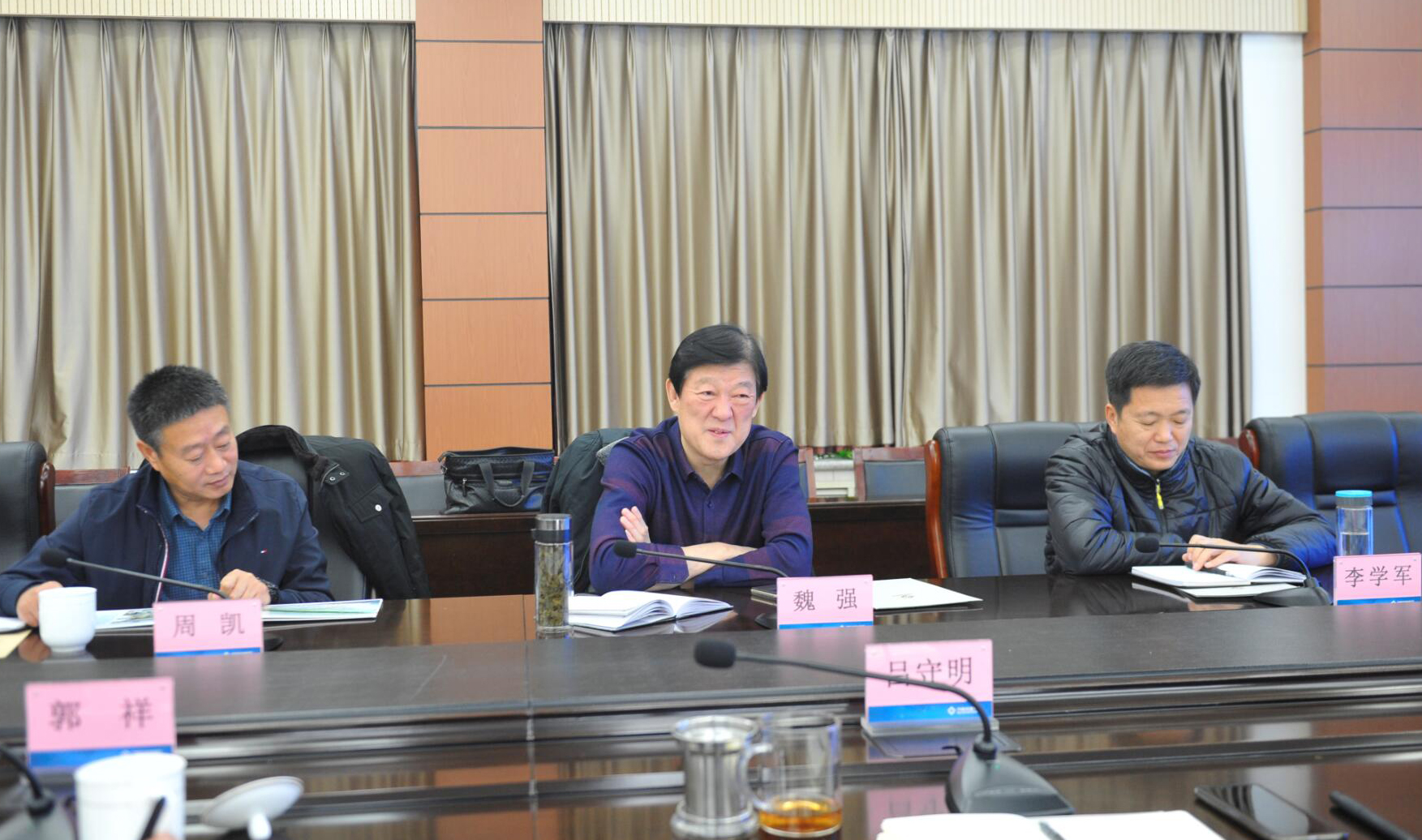 应急局领导与集团开展交流